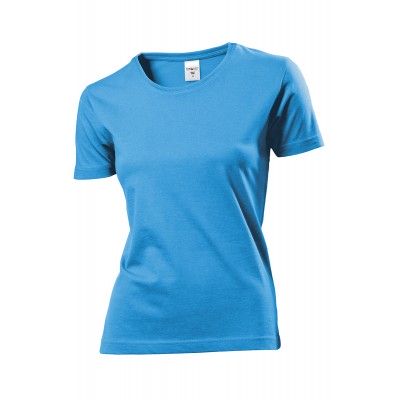 Stedman T-shirt damski błękitny