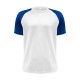 JHK T-shirt męski Sport CONTRAST biało-niebieski