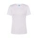 T-shirt damski poliestrowy biały