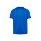 T-shirt dziecięcy poliestrowy niebieski - chaber