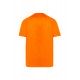 T-shirt dziecięcy poliestrowy pomarańczowy fluor